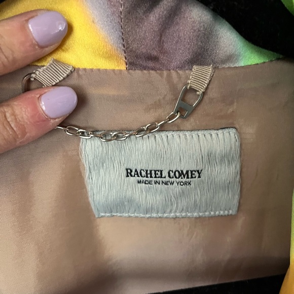 Rachel Comey Weir jacket, silk pink colors, Small - Picture 11 of 13
